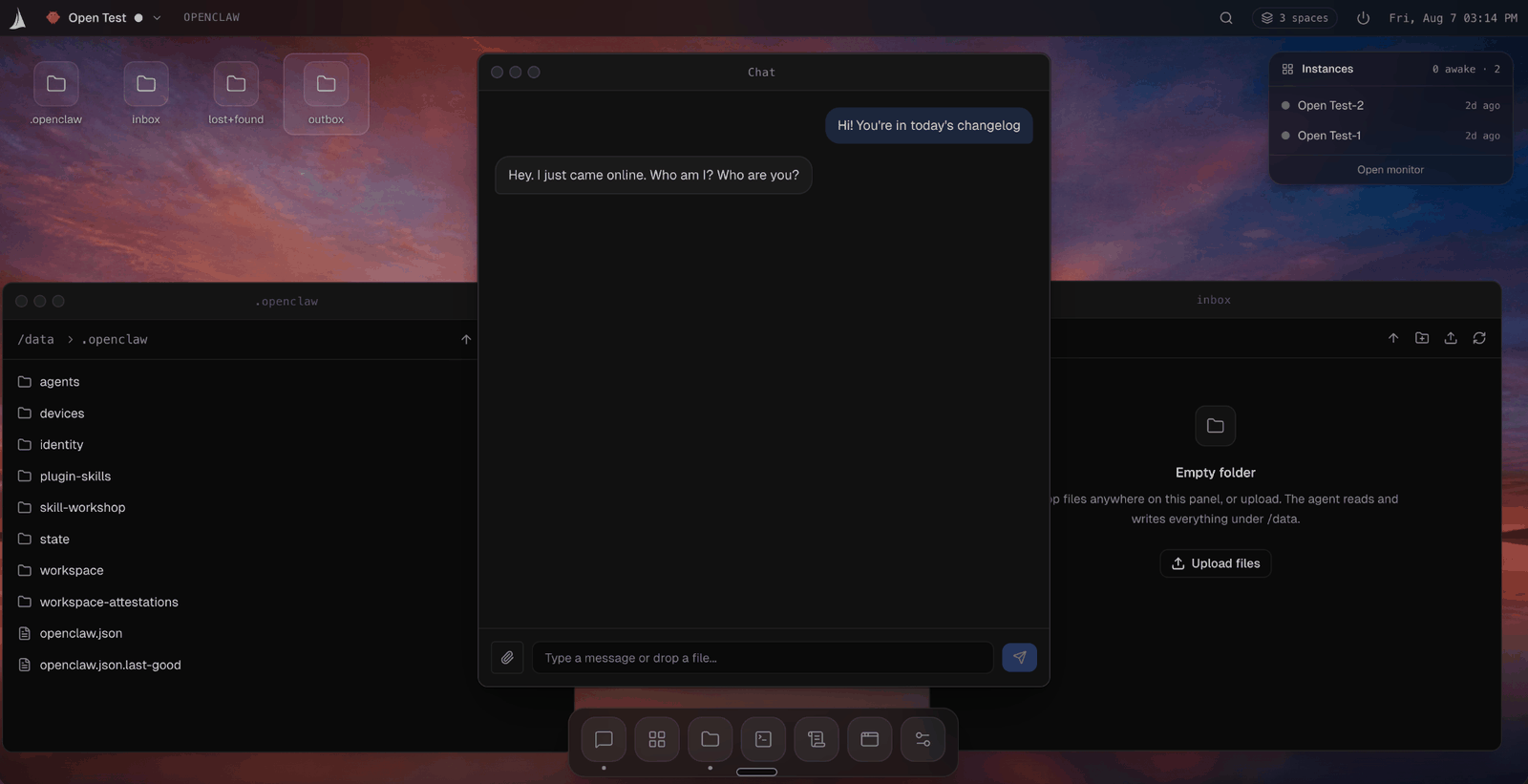 Agent OS: an agent open as a desktop
